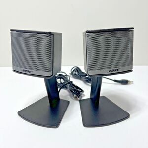 Pair of 2 Bose Companion 3 Series II Multimedia Satellite Computer Speaker